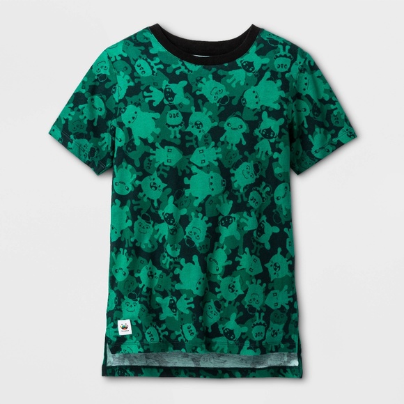 New TOCA BOCA Boys Green Toca Boca Camo Tee - Picture 3 of 7